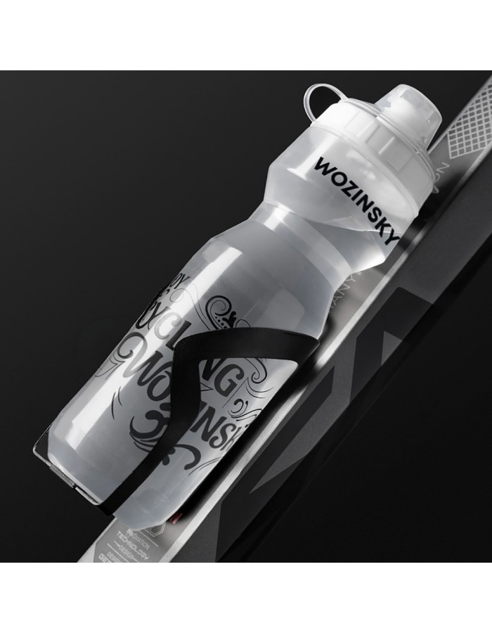 Wozinsky WBR-01T 750ml Bicycle Bottle - Transparent Wozinsky WBR-01T 750ml Bicycle Bottle - Transparent