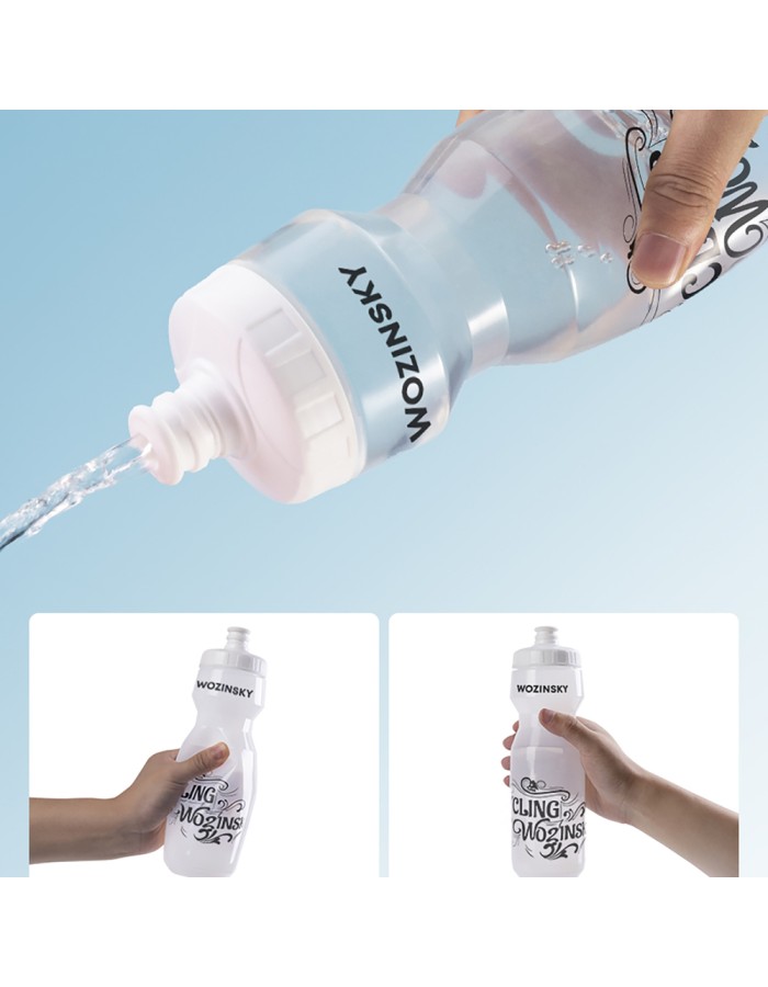 Wozinsky WBR-01T 750ml Bicycle Bottle - Transparent Wozinsky WBR-01T 750ml Bicycle Bottle - Transparent