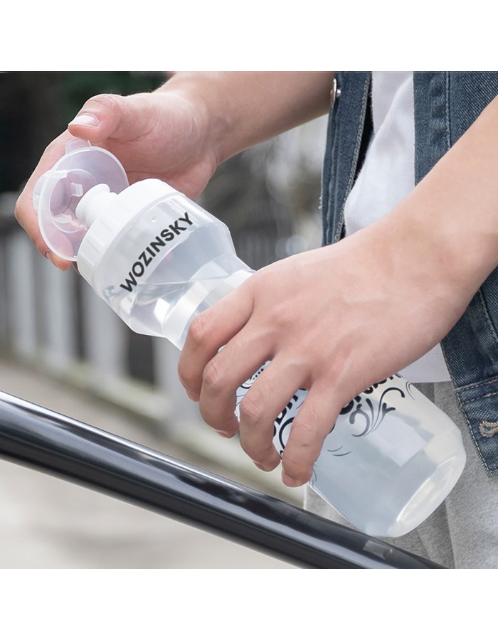Wozinsky WBR-01T 750ml Bicycle Bottle - Transparent Wozinsky WBR-01T 750ml Bicycle Bottle - Transparent