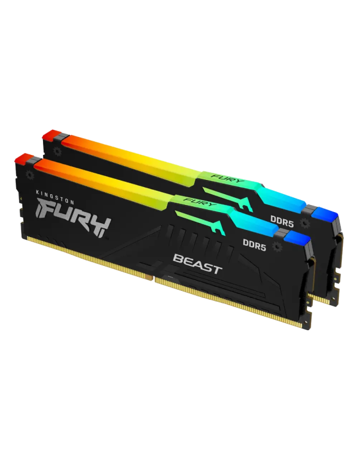 Kingston FURY Beast 16GB ( 2x8 ) DDR5 5600MHz RGB Kit Kingston FURY Beast 16GB ( 2x8 ) DDR5 5600MHz RGB Kit