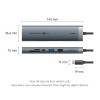 Vention HUB USB-C 1xUSB-C 3.2/USBA3.0/USBA2.0/HDMI 4K60Hz/RJ45/SD/3.5mm/PD TGVHB Vention HUB USB-C 1xUSB-C 3.2/USBA3.0/USBA2.0/HDMI 4K60Hz/RJ45/SD/3.5mm/PD TGVHB