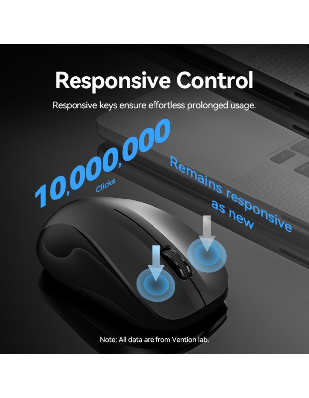 Vention Keyboard and Mouse Combo Wireless Silent Slim Full Size KTZB0-EN Vention Keyboard and Mouse Combo Wireless Silent Slim Full Size KTZB0-EN