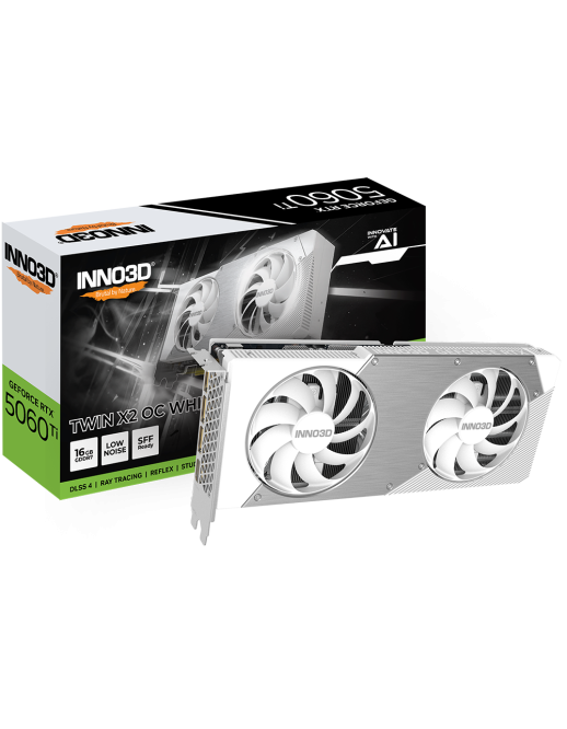 Inno3D RTX5060 Ti 16GB TWIN X2 OC WHITE