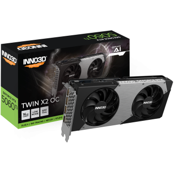 INNNO3D GeForce RTX 5060 Ti 16GB GDDR7 Twin X2 OC INNNO3D GeForce RTX 5060 Ti 16GB GDDR7 Twin X2 OC