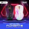 Armaggeddon Gaming Mouse Wired+2.4G Recharge FOXBAT-III CYBERPANK White