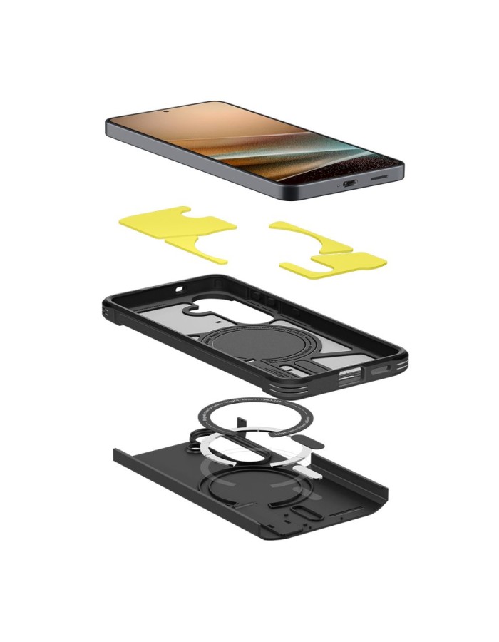 Spigen Tough Armor Mag MagSafe Case for Samsung Galaxy S26 - Black