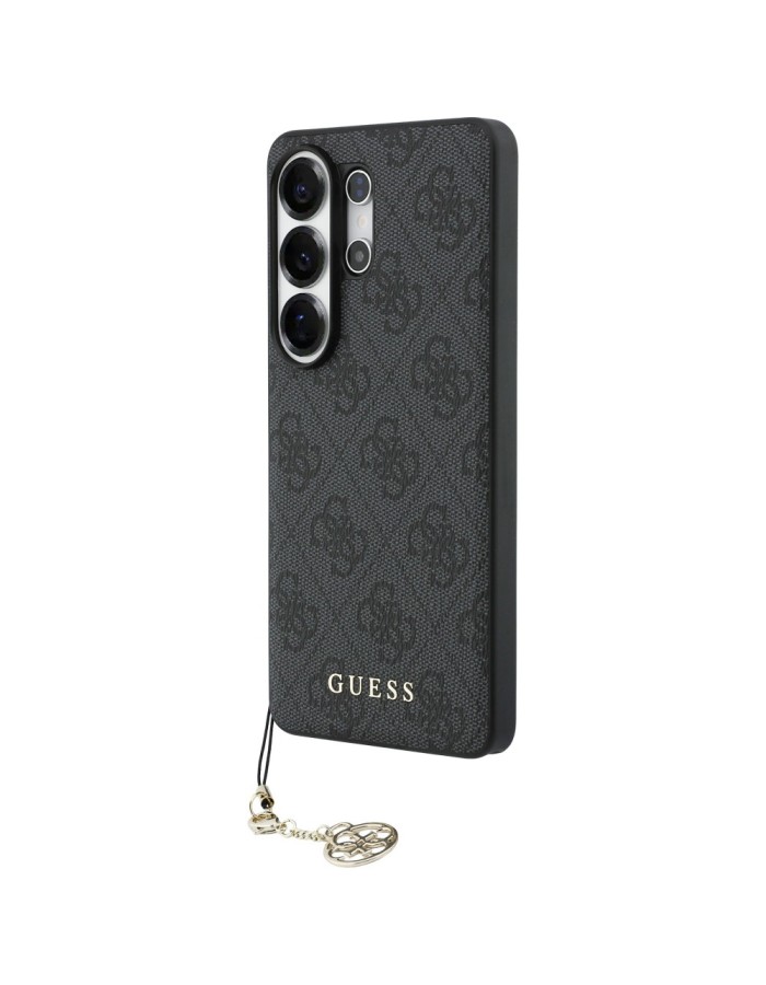Guess 4G Classic Logo Charm MagSafe case for Samsung Galaxy S26 Ultra - black Guess 4G Classic Logo Charm MagSafe case for Samsung Galaxy S26 Ultra - black