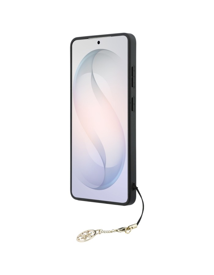 Guess 4G Classic Logo Charm MagSafe case for Samsung Galaxy S26 Ultra - black Guess 4G Classic Logo Charm MagSafe case for Samsung Galaxy S26 Ultra - black