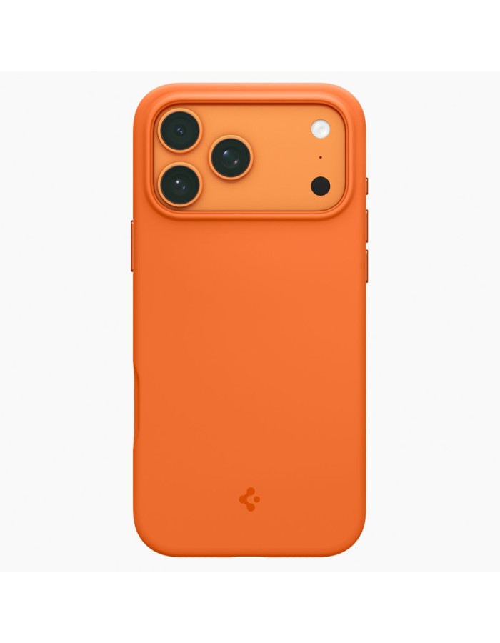 Spigen Silicone Fit Mag Case for iPhone 17 Pro - Orange Spigen Silicone Fit Mag Case for iPhone 17 Pro - Orange