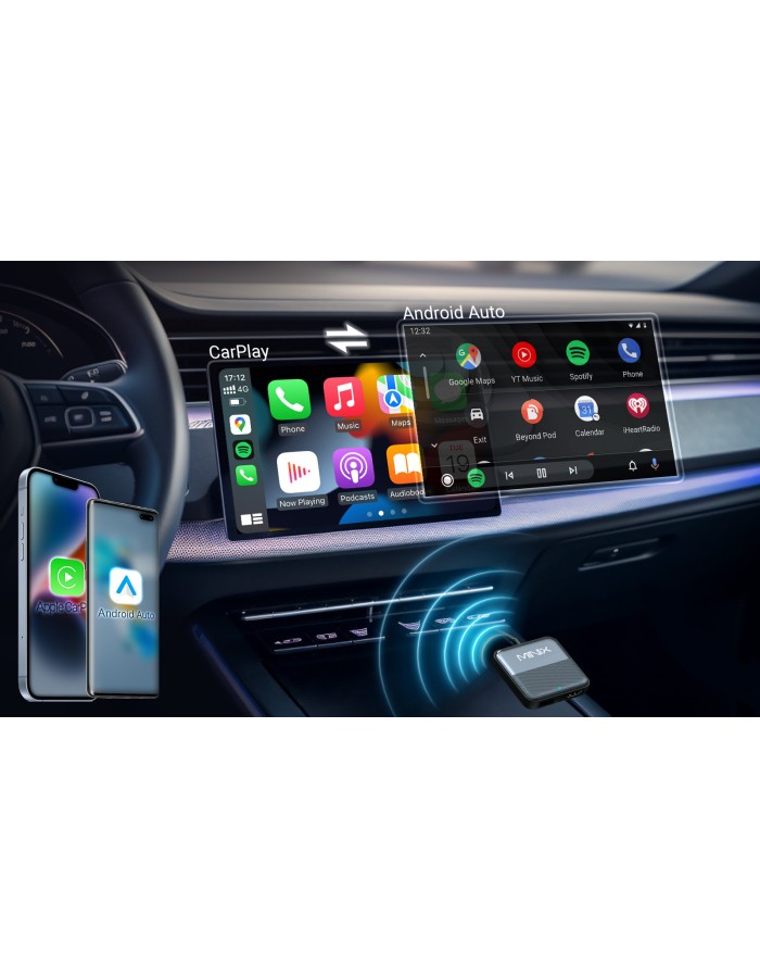 MINIX CAR Wired to Wireless CarPlay/Android Auto/HDMI-IN USB Media Hub CA361 Plus MINIX CAR Wired to Wireless CarPlay/Android Auto/HDMI-IN USB Media Hub CA361 Plus