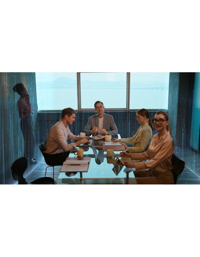 Yealink MeetingBoard Pro 65" for Teams/BYOD 4K Interactive Display | AI Triple-Eye Camera 50MP | AI Enhanced Audio MB65Pro-A02
