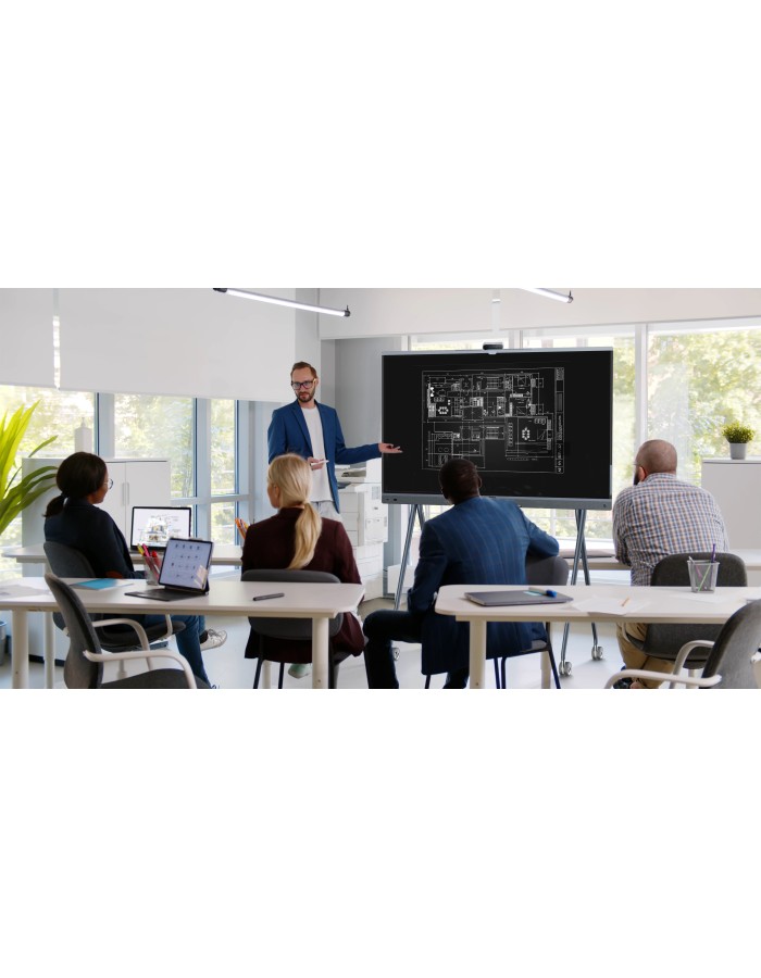 Yealink MeetingBoard Pro 75" 4K Interactive Display with AI Triple-Eye Camera 50MP & AI Enhanced Audio MB75Pro-A02 Yealink MeetingBoard Pro 75" 4K Interactive Display with AI Triple-Eye Camera 50MP & AI Enhanced Audio MB75Pro-A02