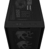 ASUS PC Case Gaming mATX Mesh Front Panel Tempered Glass Side Window 4x Pre-Installed ARGB Fans A21 PLUS Black