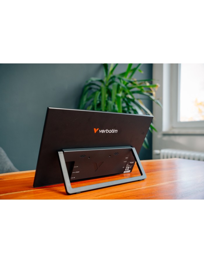 Verbatim Monitor Portable 15.6" Full-HD USB-C LIGHT Series Verbatim Monitor Portable 15.6" Full-HD USB-C LIGHT Series