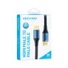 Vention HDMI Cable 2.1 8K60Hz Braided 1.0m Aluminium Blue ALGLF
