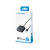 Vention IT HUB USB-A 3.0 3xA 1xC Desktop 0.5m Black CHZBD