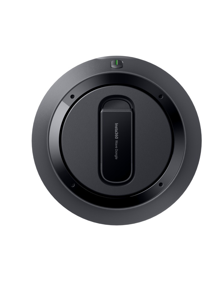 Insta360 Wave Professional Speakerphone with AI Recording Suite AI Noise Reduction 32GB Graphite Black WAVE02 Insta360 Wave Professional Speakerphone with AI Recording Suite AI Noise Reduction 32GB Graphite Black WAVE02