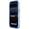 Karl Lagerfeld IML Big Signature Resin Metal Frame Case for iPhone 17 Pro / 18 Pro - Blue