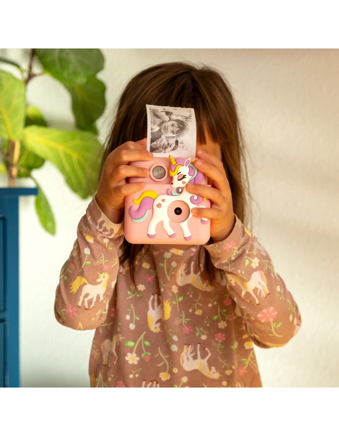 Denver Kids Photo Digital Camera 20MP With Thermal Print KPC-1363RO Rose (Pony)