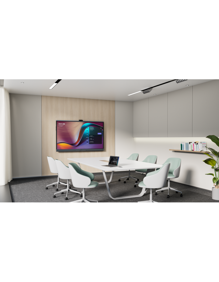 Yealink MeetingBoard Pro 86" 4K Interactive Display with AI Triple-Eye Camera 50MP & AI Enhanced Audio MB86Pro-A02