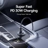 Baseus GoTrip DP1 Car Charger 30W U+C Cosmic Black
