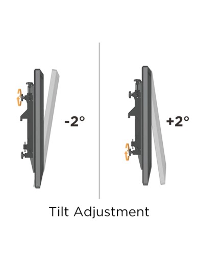 Brateck Video Wall Ceiling 2x2 60x40 50kg/Screen LVC03-446FL-02
