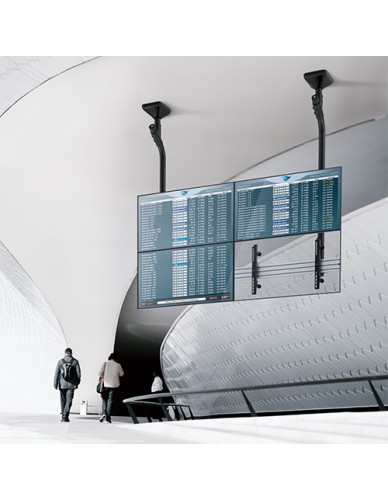 Brateck Video Wall Ceiling 2x2 60x40 50kg/Screen LVC03-446FL-02