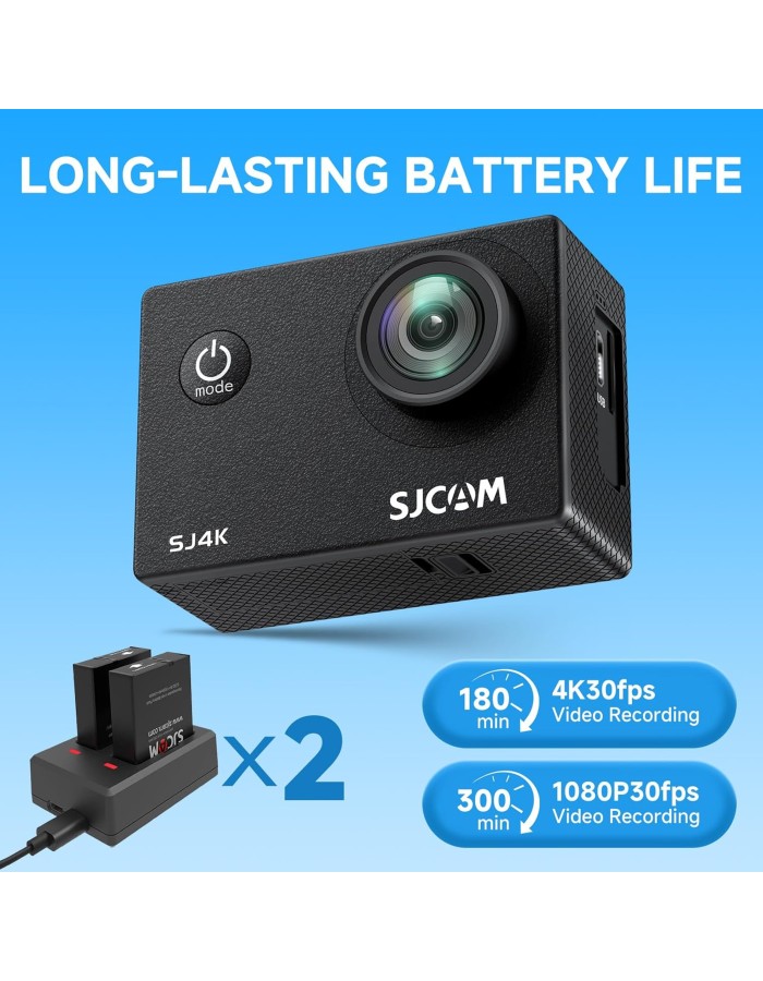 SJCAM SJ4000 Air 40MP 3-Axis Action Camera 4K30FPS 40MP