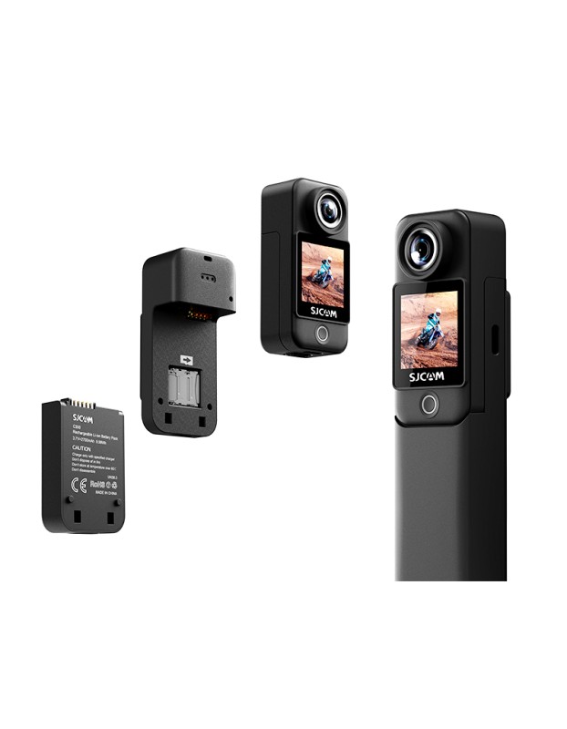 SJCAM 6-Axis Pocket Action Camera 4K30FPS Vlog Camera C300 Dual Screen SJCAM 6-Axis Pocket Action Camera 4K30FPS Vlog Camera C300 Dual Screen
