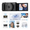 SJCAM ZV200 5K 80MP Flip Screen Digital Camera 16X Digital Zoom