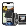 SJCAM M60S 4K Dash Cam, Equipped with STARVIS 2 HDR Night Vision Dashcam Front Camera Built-in WiFi G-Sensor 24/7 Recording Parking Mode 1CH
