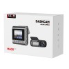 SJCAM M60S 4K Dash Cam, Equipped with STARVIS 2 HDR Night Vision Dashcam Front and Rear Camera Built-in WiFi G-Sensor 24/7 Recording Parking Mode 2CH