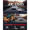 SJCAM M60S 4K 3-Channel Dash Cam Front and Rear and Inside Recording 5GHz Wi-Fi and Sony STARVIS 2 Sensors Dashcam Parking Mode with Pre-Recording HDR Night Vision Car Camera for Car and Taxi Security SJCAM M60S 4K 3-Channel Dash Cam Front and Rear and Inside Recording 5GHz Wi-Fi and Sony STARVIS 2 Sensors Dashcam Parking Mode with Pre-Recording HDR Night Vision Car Camera for Car and Taxi Security