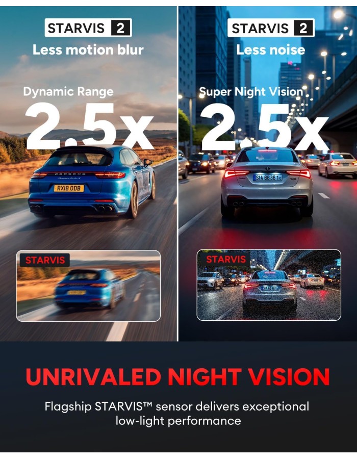 SJCAM M60S 4K 3-Channel Dash Cam Front and Rear and Inside Recording 5GHz Wi-Fi and Sony STARVIS 2 Sensors Dashcam Parking Mode with Pre-Recording HDR Night Vision Car Camera for Car and Taxi Security SJCAM M60S 4K 3-Channel Dash Cam Front and Rear and Inside Recording 5GHz Wi-Fi and Sony STARVIS 2 Sensors Dashcam Parking Mode with Pre-Recording HDR Night Vision Car Camera for Car and Taxi Security