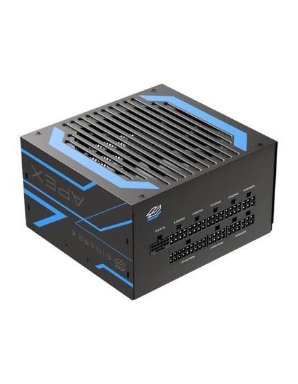 Einarex Power Supply 80 PLUS Bronze Fully Modular ATX , PCIe 5.1 , 850W APEX L5 Einarex Power Supply 80 PLUS Bronze Fully Modular ATX , PCIe 5.1 , 850W APEX L5