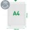 LEITZ PVC POCKETS A4 MAXI EXPANDING (FOR 200P) 5 PCS 4756-03