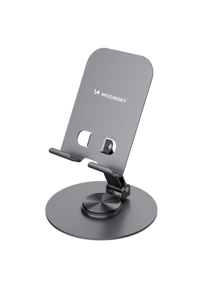 Wozinsky WPT-K95 swivel stand for phone and tablet - gray