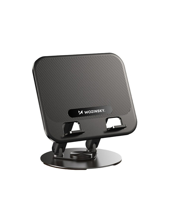 Wozinsky WRS-K75 swivel stand for laptop and tablet - black Wozinsky WRS-K75 swivel stand for laptop and tablet - black