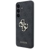 Guess Leather 4G Metal Logo case for Samsung Galaxy S26 FE - black Guess Leather 4G Metal Logo case for Samsung Galaxy S26 FE - black