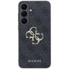 Guess Leather 4G Metal Logo case for Samsung Galaxy S26 FE - black Guess Leather 4G Metal Logo case for Samsung Galaxy S26 FE - black