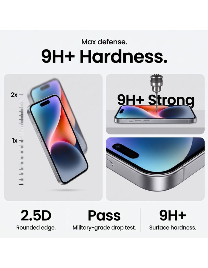 Tech-Protect Quick Set+ 2-Pack Tempered Glass for Google Pixel 9 / 9 Pro / 10 / 10 Pro / 11 / 11 Pro