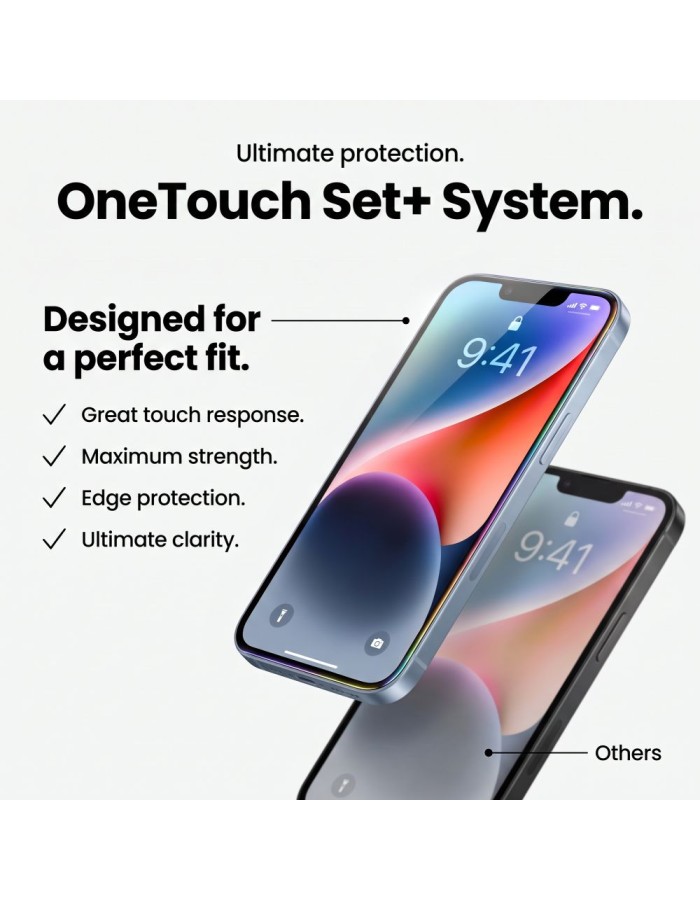 Tech-Protect OneTouch Set+ 2-Pack Tempered Glass for iPhone 18 Pro / 17 Pro Tech-Protect OneTouch Set+ 2-Pack Tempered Glass for iPhone 18 Pro / 17 Pro