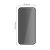 Tech-Protect OneTouch Set Spy+ 2-Pack Privacy Tempered Glass for iPhone 18 Pro Max Tech-Protect OneTouch Set Spy+ 2-Pack Privacy Tempered Glass for iPhone 18 Pro Max