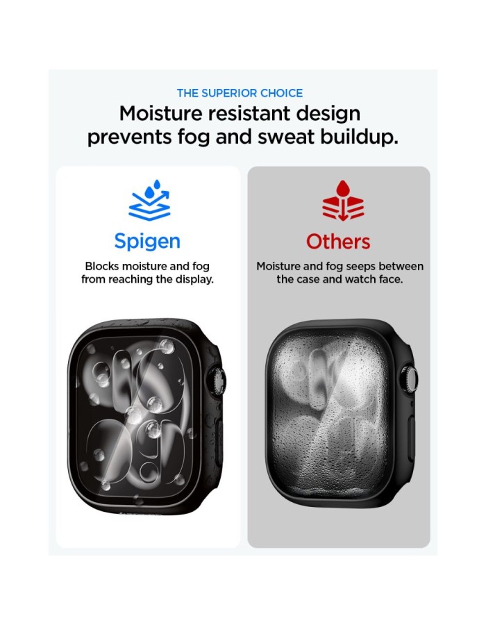 Spigen Thin Fit 360 Case Spigen Thin Fit 360 Case for Apple Watch 42mm - Black