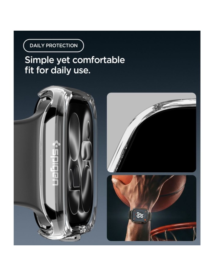 Spigen Thin Fit Case for Apple Watch 46mm - Clear