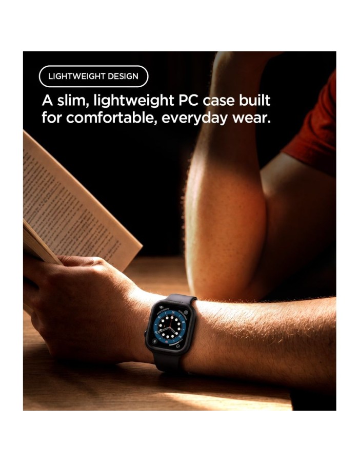 Spigen Thin Fit Case for Apple Watch 46mm - Black