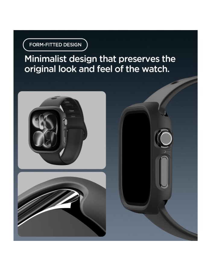 Spigen Thin Fit Case for Apple Watch 46mm - Black