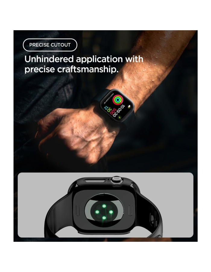 Spigen Thin Fit Case for Apple Watch 46mm - Black
