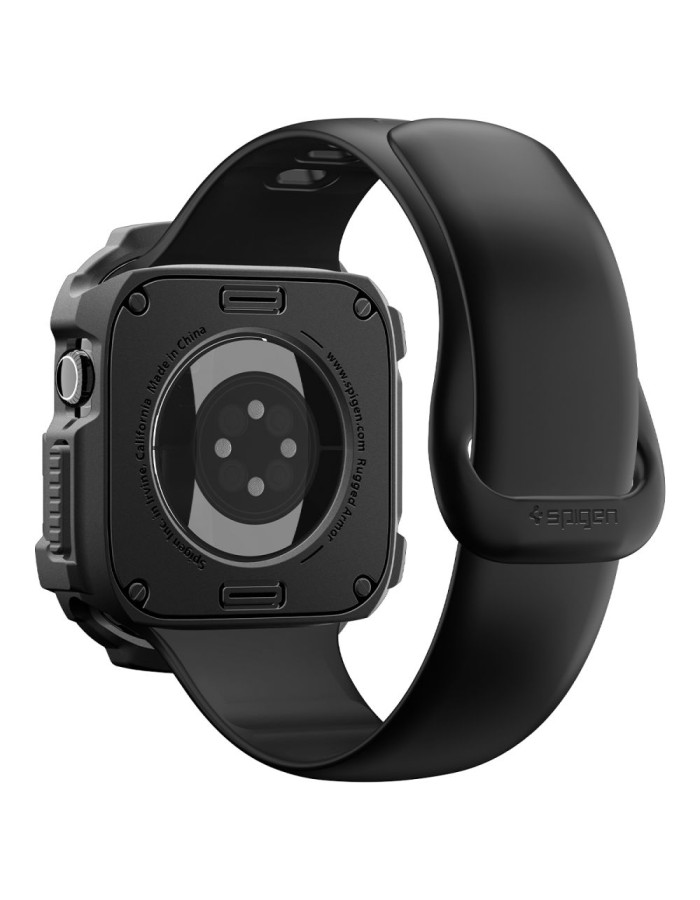 Spigen Rugged Armor Case for Apple Watch 42mm - Matte Black