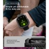 Spigen Rugged Armor Case for Apple Watch 42mm - Matte Black